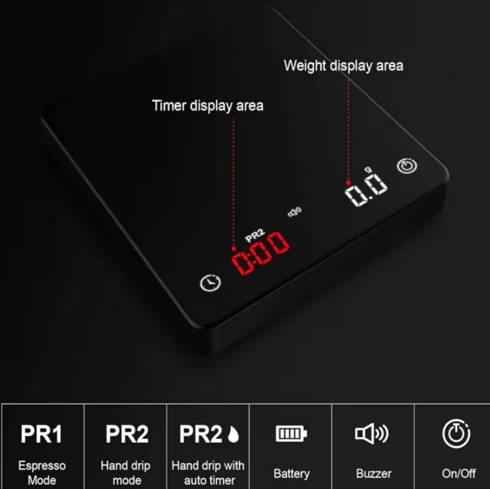 Digital Kitchen Scale with LED Display - Picture 5 of 9